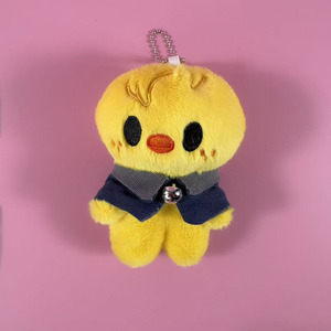 Portachiavi in peluche Quokka Kpop Star Idol con abiti da Accademia di Magia, mini bambola di peluche a forma di cartone animato, ciondoli per borsa - Product Image 3