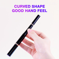 Portable 4 1 unique pinceau de maquillage crayon marque privée oeil lèvre correcteur manche en bois pour brillant à lèvres outils de maquillage fournisseur de confiance
