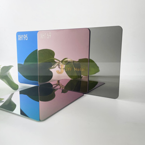 EX840 Hotel Interior <b>Mirror</b> Stainless Steel Decorative <b>Sheet</b> for Wall Ceiling Applications - Product Image 3