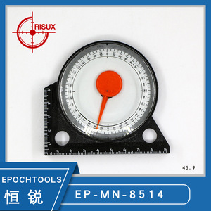 Jauge d'angle avec niveau à bulle, inclinomètre de haute précision pour la mesure de pente, matériau plastique - Product Image 4
