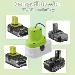 สายไฟกันน้ำ 3.2 ฟุต 18AWG สำหรับ Starlink Mini สายไฟแปลงไฟแบตเตอรี่ 18V DC พร้อมปลั๊กแปลงวัสดุ ABS ปลั๊กแบบ US - Product Image 2