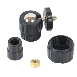 Rotule universelle réglable en plastique pour trépied de diffusion en direct et éclairage d'appoint - Product Image 4