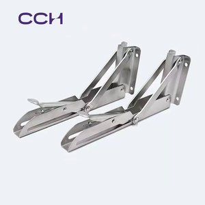 Heavy Duty Wall Mount Mola Ajustável L Folding Steel Corner Brace Prateleira Bracket - Product Image 2