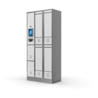Armoires extérieures en métal pour salle de sport Casier à téléphone Casier de rangement intelligent pour vêtements
