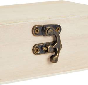 6 Piece Set Wooden Boxes With Hinged Lid Wood <strong>Nesting</strong> <strong>Box</strong> - Product Image 2