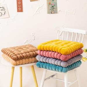 Coussin lombaire en velours laiteux uni, forme biscuit, à poils courts, pour la décoration intérieure, le salon, le sol ou près de la fenêtre - Product Image 2