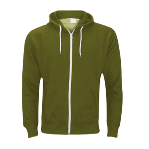 Meilleur Prix Hommes Pull Style Polaire Hoodies Fine Qualité Fermeture Éclair Uni Teint en Différentes Tailles et Couleurs pour la Saison d'Automne - Product Image 3