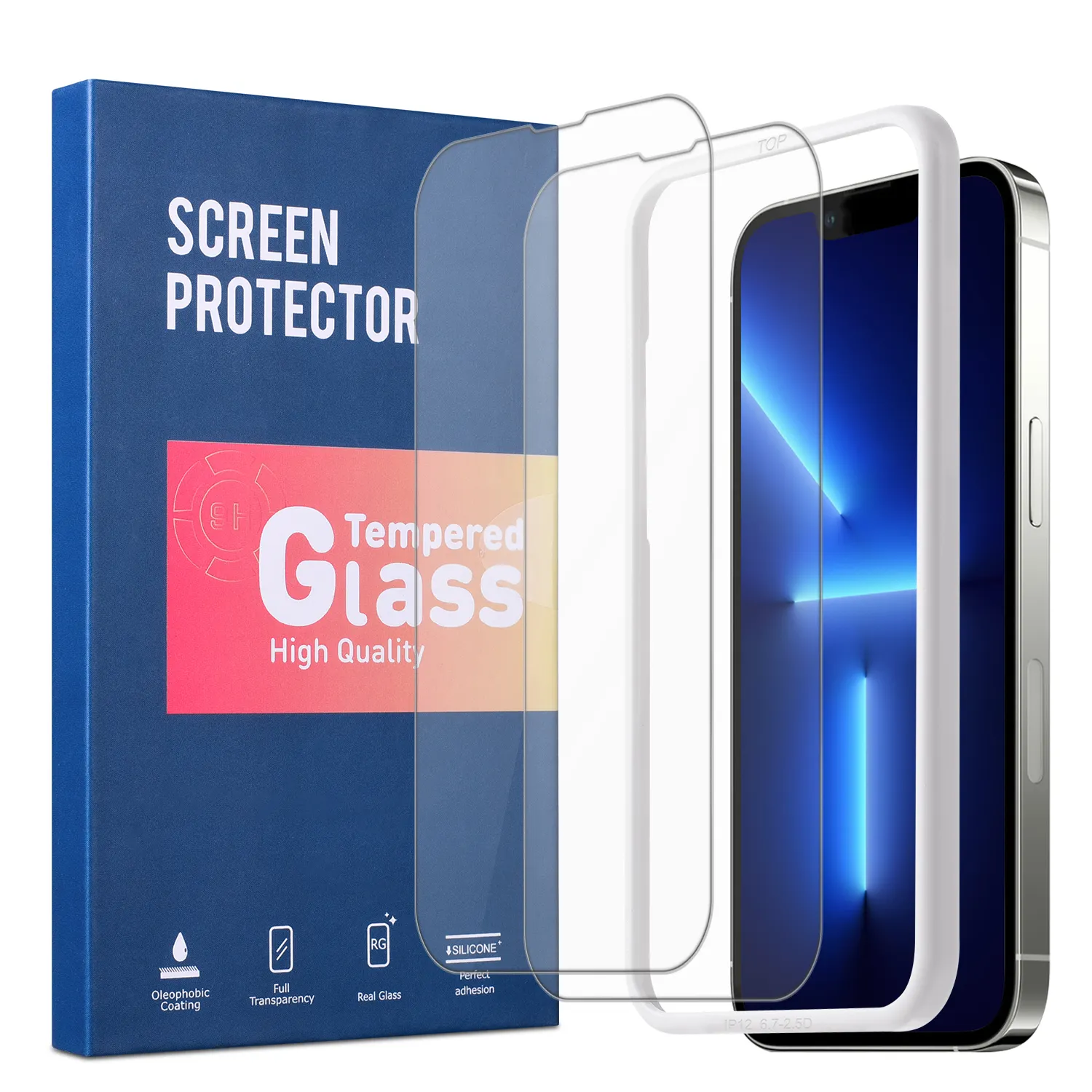 Prezzo di fabbrica all'ingrosso nuove protezioni dello schermo del telefono cellulare per Iphone 14 Pro vetro temperato