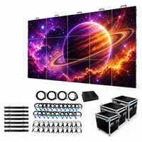 Écran LED de location 500x1000mm P2.6 P2.9, entretien frontal, garantie 5 ans, mur vidéo pour services religieux