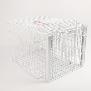 Equipo Veterinario, Jaula de Control para Gatos Recubierta de PVC, Jaula Metálica para Inyecciones de Gatos para Hospital de Animales - Product Image 1