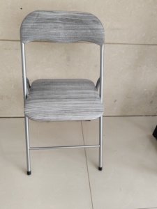 Tabouret <span class=keywords><strong>de</strong></span> <span class=keywords><strong>bar</strong></span> pliant en métal avec dossier en échelle <span class=keywords><strong>Chaise</strong></span> d'intérieur noire <span class=keywords><strong>et</strong></span> blanche pour la maison <span class=keywords><strong>Bar</strong></span> Gym Atelier Chambres à coucher - Product Image 3