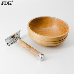 <strong>OEM</strong> Classic Shaving <strong>Double</strong> <strong>Edge</strong> Blade Safety <strong>razor</strong> Wood Handle Women Men's <strong>Razors</strong> Private Label - Product Image 1