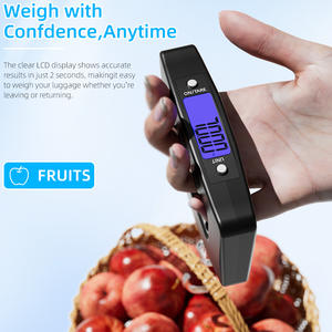 Neues Design: Digitale Taschenwaage aus Edelstahl zum Abwiegen von Düngemitteln, tragbare Gepäck- und Reisewaage - Product Image 5