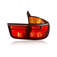Conjunto de Luces Traseras LED Ahumadas para BMW X5 E70 2007-2013, Luces de Freno y DRL LED