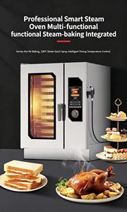 Horno Inteligente Totalmente Automático CRD, Horno para Pan, Horno para Panadería, Equipo de Panadería, Suministros Eléctricos para Restaurantes y Hoteles - Product Image 4