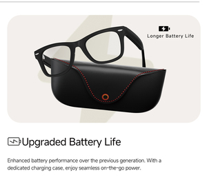 NUEVAS Gafas Inteligentes MT5 con IA, BT 5.4, Asistente de Voz con IA, Traducción, Cancelación de Ruido, Sonido Estéreo, Carga Magnética - Product Image 2
