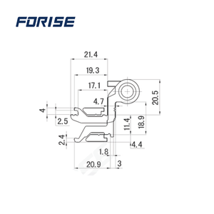2D Butt <strong>Hinge</strong> Aluminium Door <strong>Hinge</strong> LHG613 - Product Image 2