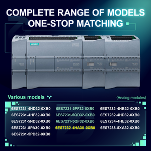 Nouveau module de sortie analogique <span class=keywords><strong>Siemens</strong></span> <span class=keywords><strong>6ES7232</strong></span>-<span class=keywords><strong>4HA30</strong></span>-<span class=keywords><strong>0XB0</strong></span> S7-1200 SM1232 PLC d'origine - Product Image 4