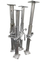 Étais de coffrage diagonaux réglables en aluminium galvanisé à chaud et thermolaqué pour la construction – Accessoire de ponte de chantier innovant