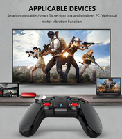 Manette de jeu sans fil Android Phone pour Ps3 Controller Blue tooth Joystick Games P3 Dual Motor Vibration Turbo Mobile Game Controller