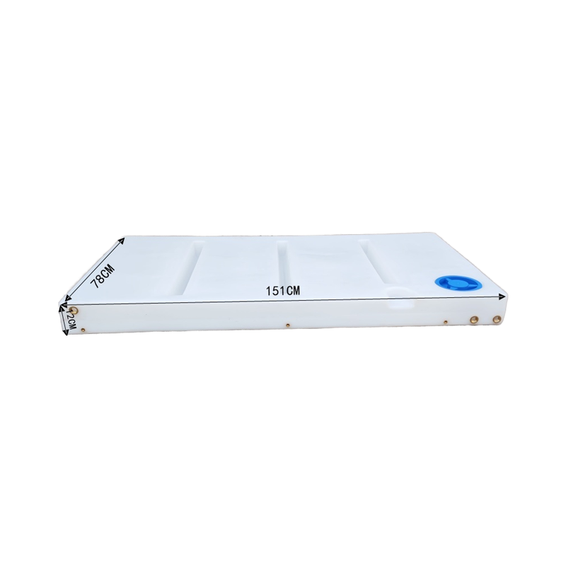 Recyclable Rectangular Flat Plastic Luxury Water