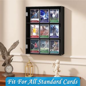 Siêu rõ ràng 35pt thể thao giao dịch thẻ slab hiện đại nhựa mini Snap chủ thẻ Pro Fit Thiết kế trường hợp lưu trữ cho bóng chày thể thao - Product Image 6