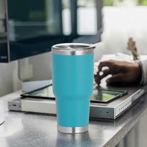 <span class=keywords><strong>Cruel</strong></span> <span class=keywords><strong>Summer</strong></span> - Vaso Térmico de Acero Inoxidable 304 de Doble Pared con Tapa y Pajita, Ecológico, Aislamiento Térmico de 6-12 Horas, Personalizable, 30 oz - Product Image 3