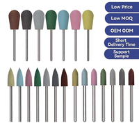 Evolisse – embout de perceuse à ongles en silicone haut de gamme, résistant à la chaleur, durable, haute vitesse, multi-formes, pour usage professionnel, perceuse à polir les ongles
