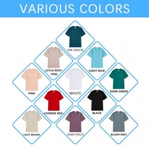 240 Gsm Cotton t Shirt Blank High Quality Oversize Heavy Weight Unisex <b>Tshirt</b> Custom logo Printed 240gsm 100% Cotton t Shirt - Product Image 2