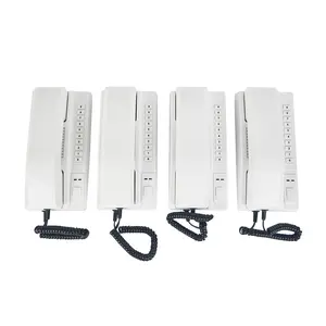 Jiantao White Rechargeable Convenient Wireless Calling System Intercom Phone For Office Home