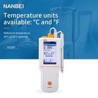Conductimètre numérique portable EC310T, testeur de conductivité électrique portatif pour laboratoire avec batterie rechargeable