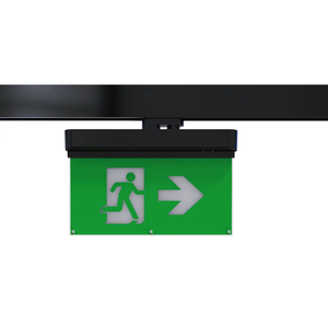 Señal de salida de emergencia LED con certificación CE EN 1838 con batería de litio de autoprueba y clasificación impermeable IP20 - Product Image 2