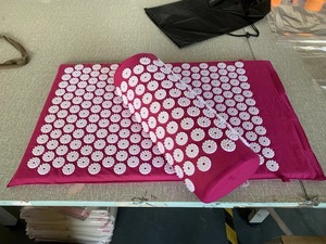 Juego de almohada y colchoneta de acupresión con logotipo personalizado CZ, con púas, impermeable y antideslizante, con correa de transporte para relajación terapéutica - Product Image 2