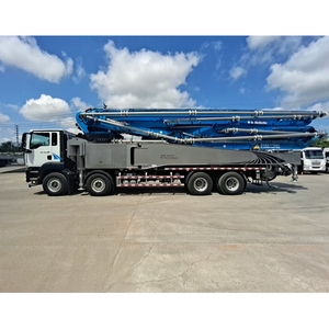 JIUHE Factory High Efficiency Good Concrete Quality Core <b>Engine</b> Construction Machinery 62m Boom Pump Truck Concrete Pump - Product Image 2