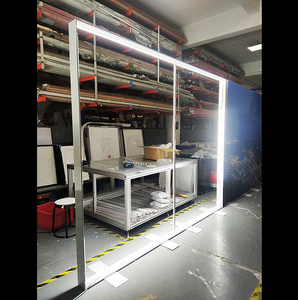 热卖<span class=keywords><strong>SEG</strong></span>无框发光二极管灯箱，带发光二极管矩形硅胶边缘图形显示背景铝支架 - Product Image 5