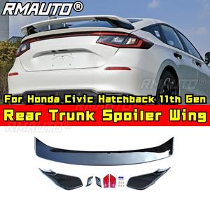 Alerón trasero para coche, difusor protector de maletero para Honda Civic Hatchback 11ª generación, kit de carrocería, accesorios para coche - Product Image 1