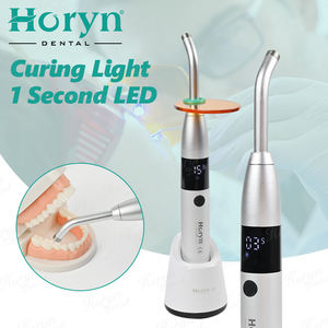 Lampada dentaria LED Curing luce Cordless in metallo testa 1S polimerizzazione 3 modalità pavimento attrezzature per odontoiatria - Product Image 3