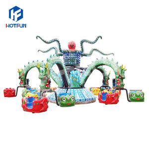 Jeu d'amusement familial intérieur/extérieur Capacité de 40 personnes Danse folle Big Octopus Rides Great Funfair Rides - Product Image 2