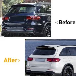 สำหรับ GLE Class Coupe C292 GLE350 GLE400 GLE450 GLE63 สำหรับ AMG 2015-2019 สปอยเลอร์หลังคาภายนอก ปีกหลัง ชุดแต่ง - Product Image 2