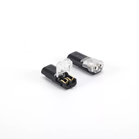 Connecteur de câblage automobile compact à raccordement rapide d'origine, 2 broches, 2 voies, enfichable, universel, bornes LED PC 9A IP20 Cuivre