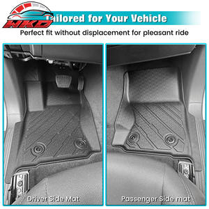 Tapis de sol TPE toutes saisons pour Toyota Tacoma Crew Cab 2024-2026, ensemble de remplacement de tapis de protection - Product Image 4