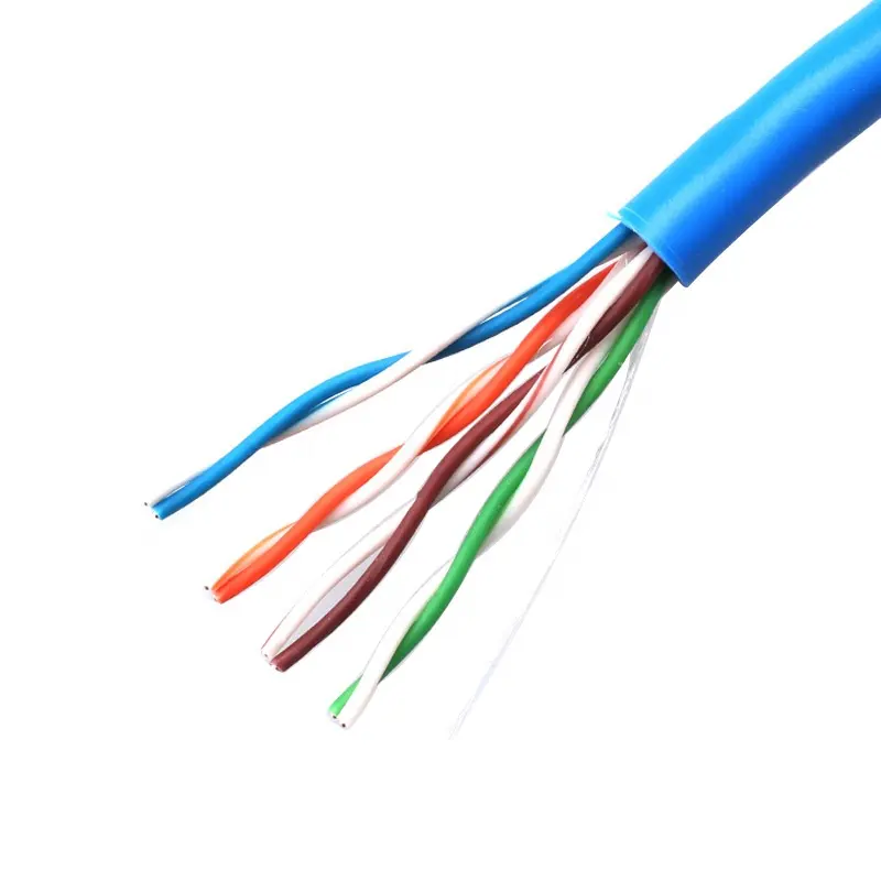 Factory Price Cat5e Cat6 Cat6a 305m Box Rj45 UTP FTP STP SFTP 5e 24AWG Cat 5 Cable Ethernet Lan Cat5e