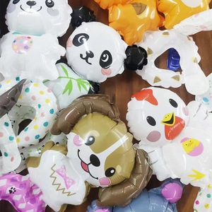 بالونات رقائقية صغيرة بتصميم حيوانات كرتونية للبيع بالجملة، هدايا ترويجية للأطفال في حفلات أعياد الميلاد، ألعاب صغيرة - Product Image 3