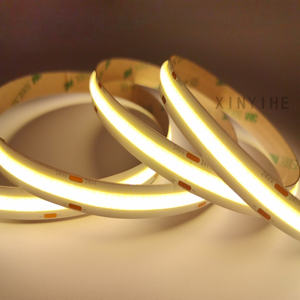 कोब की अगुवाई वाली पट्टी बिजली 480d/m, 24v10mm चौड़ा, एक दीपक और एक कट, घर की रोशनी और सजावट वातावरण रात प्रकाश कोब पट्टी - Product Image 2