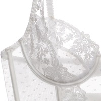 Gilet français soutien-gorge soutien-gorge populaire mince anneau en acier Sexy dentelle dos sous-vêtements string costume
