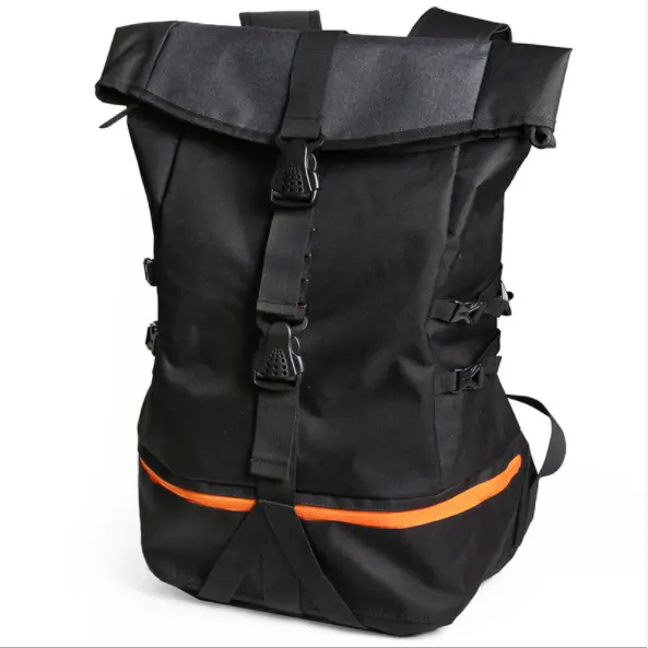 Fashion trend men's waterproof casual basketball backpacks hiking bags