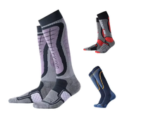 Chaussettes de sports de plein air unisexes respirantes à séchage rapide Chaussettes de randonnée de ski-Vente en gros
