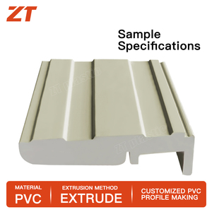 Profilo in <span class=keywords><strong>PVC</strong></span> Estruso per Telai di Porte in Schiuma Plastica Solida per il Mercato dell'Arredamento Domestico in India, Ecologico, Facile da Pulire, Design Moderno - Product Image 4