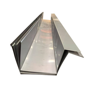 Canal de Agua de Lluvia en Forma de U de Acero Inoxidable 304 Qingtuo, Superficie Laminada en Frío, Personalizable para Drenaje de Techos - Product Image 3