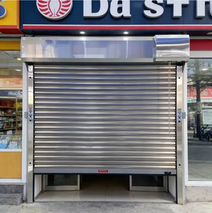 Puerta Enrollable Moderna Antirrobo de Acero Inoxidable para Comercios e Industrias, Tiendas y Almacenes - Product Image 5